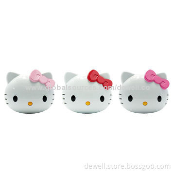 4000mAh kitty cat shape battery chargers for iPhone/Samsung/tablets with LED indicator